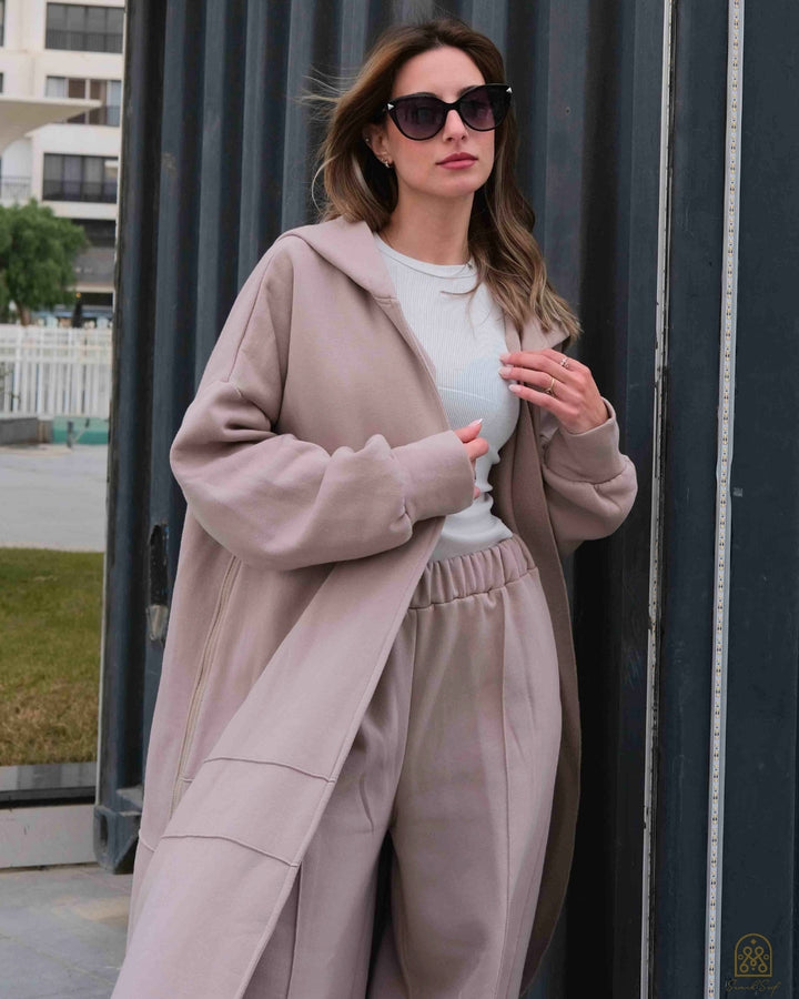 long jacket set